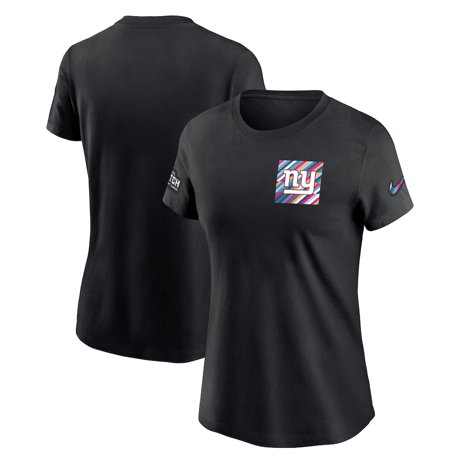 Women's New York Giants Black 2023 Crucial Catch Sideline Tri-Blend T-Shirt(Run Small) Women's New York Giants Black 2023 Crucial Catch Sideline Tri-Blend T-Shirt(Run Small)